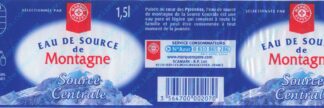 15003694-Eau de Source de Montagne-Source Centrale