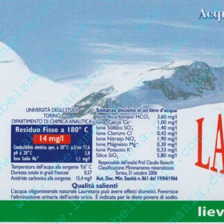 Lauretana – Natural – 500ml - Labelsmania