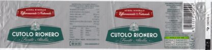 Cutolo Rionero - effervescent (natural) - 500ml